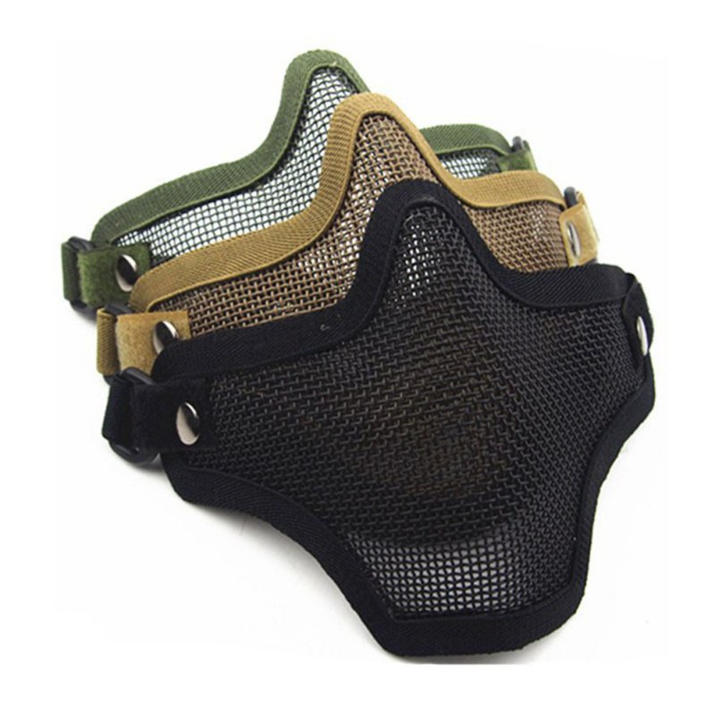 Camo Face Paint - 1pc tático proteção greve paintball malha