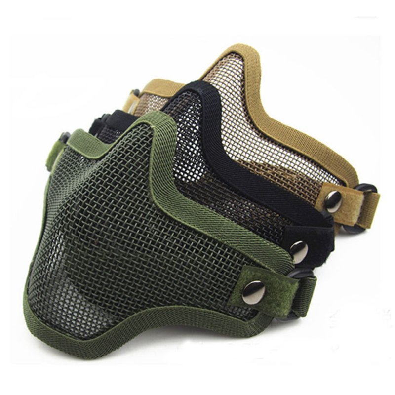 Camo Face Paint - 1pc tático proteção greve paintball malha