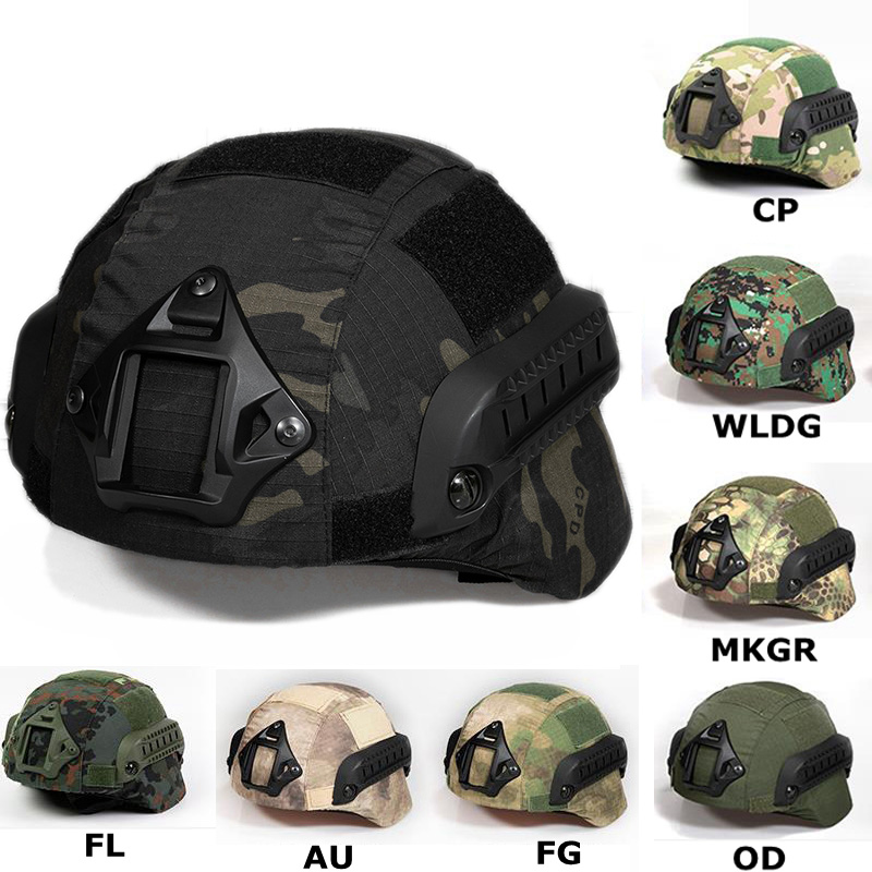 Camo Face Paint - Capa Tática para Capacete MICH2000, Acessórios
