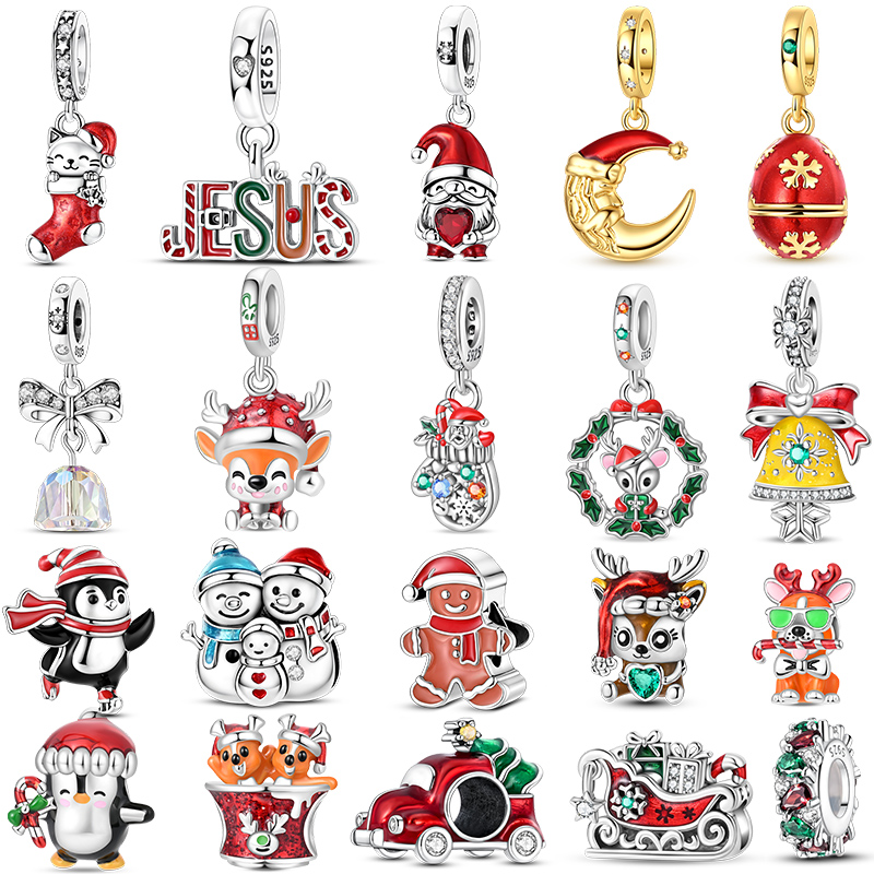 Elk Bugle Call - Berloques de Natal em Prata 925,