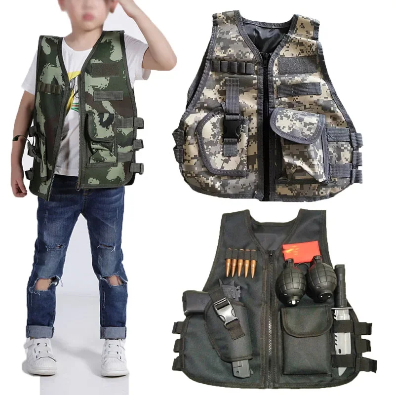 Outdoor Hunting Games For Kids - Fãs ao ar livre crianças colete