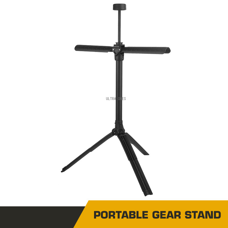 Outdoor Hunting Gear Storage - Suporte portátil e dobrável para equipamentos
