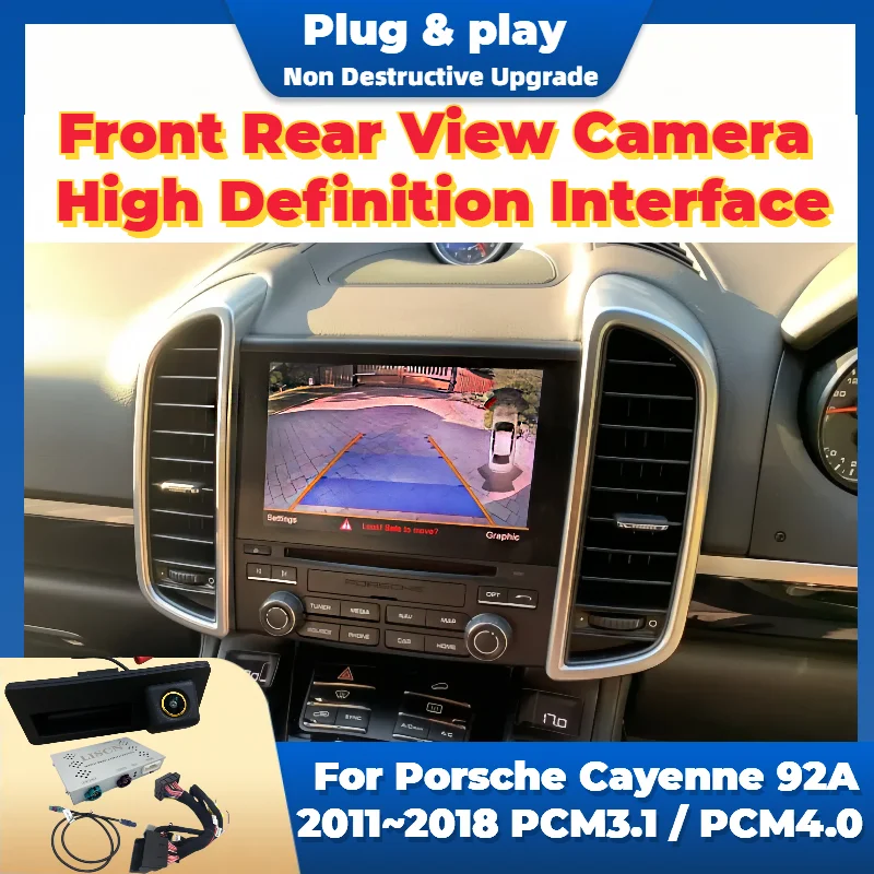 Trail Camera Infrared - Interface câmera de backup para Porsche