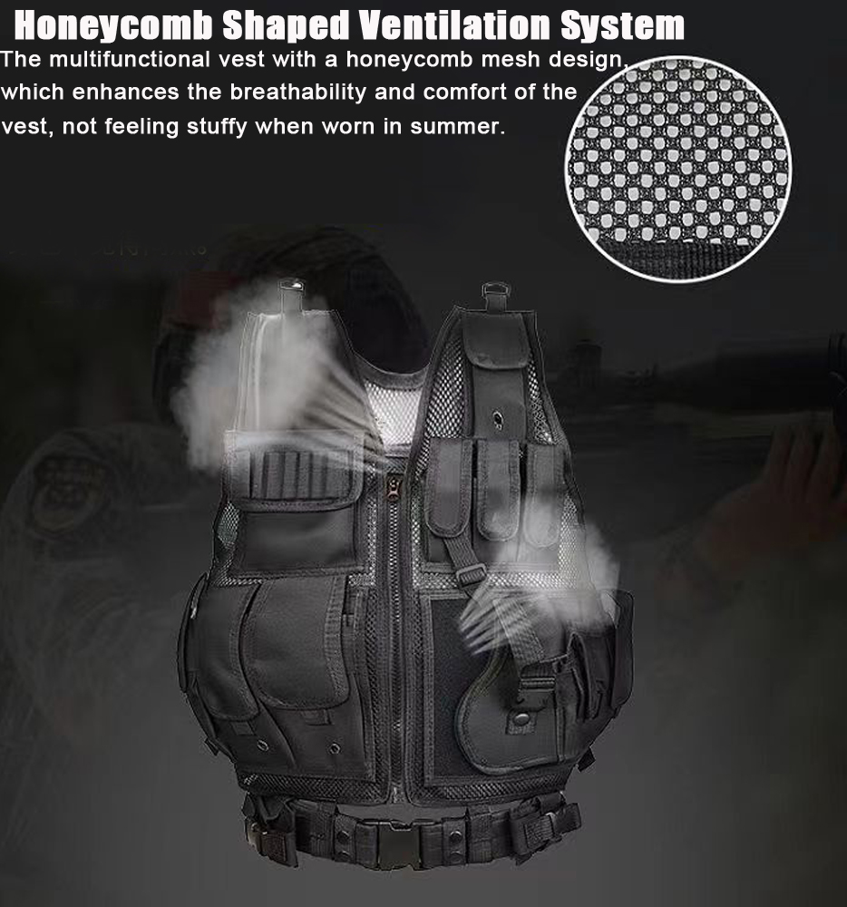 Colete Tático Ajustável Molle  - Hunting Outdoor Game avaliação e preço