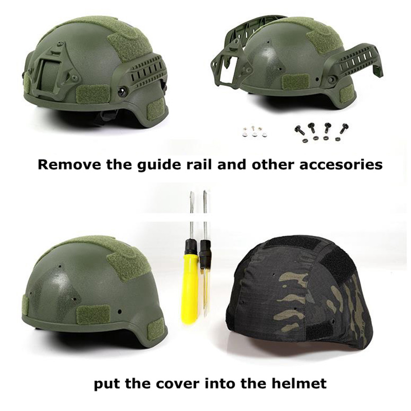 Capa Tática para Capacete MICH - Camo Face Paint avaliação e preço
