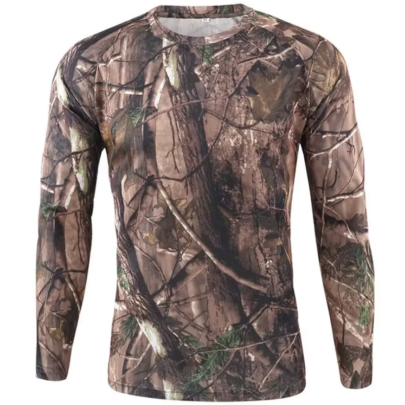 Camiseta masculina de manga co - Outdoor Hunting Prints avaliação e preço