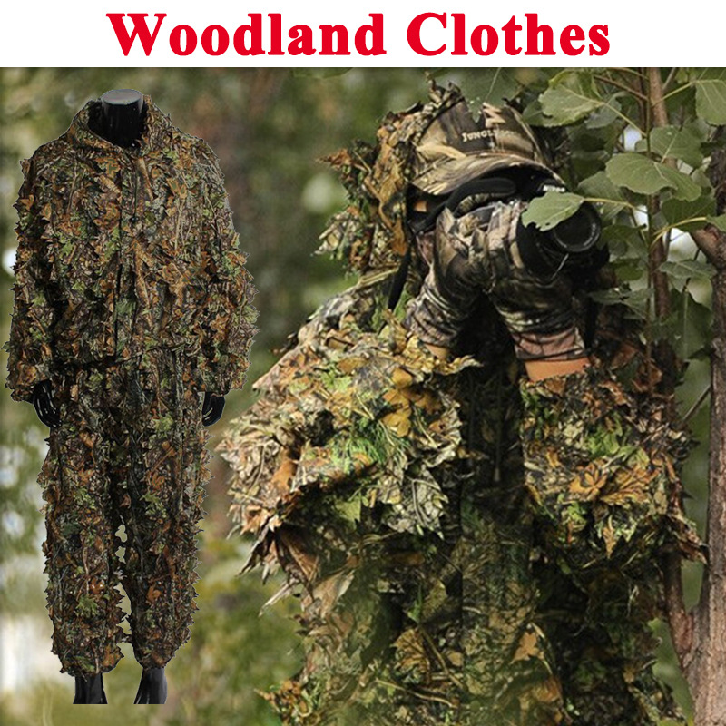 Traje Ghillie 3D para atividad - Hunting Outdoor Game avaliação e preço