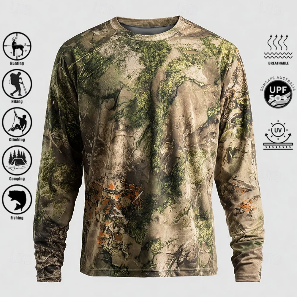 Camiseta de manga comprida par - Outdoor Hunting Prints avaliação e preço