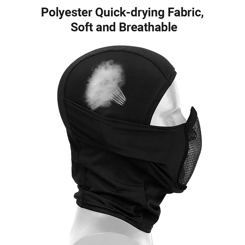 Balaclava tática máscara boca  - Camo Face Paint avaliação e preço