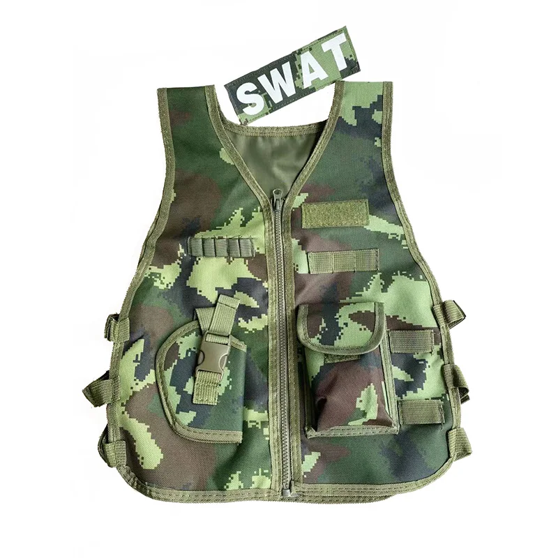 Colete Tático Infantil para At - Outdoor Hunting Games For Kids avaliação e preço