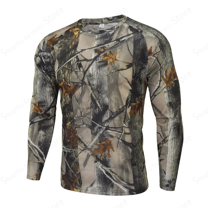 Camiseta masculina de manga co - Outdoor Hunting Prints avaliação e preço